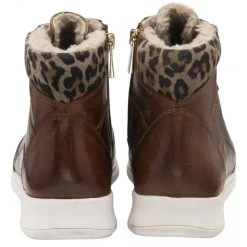 Tan Leather & Leopard-Print Saskia High Top Trainers | Stressless By Lotus -Shoe Promotion tan leather leopard print saskia high top trainers stressless by lotus p13416 32374 medium