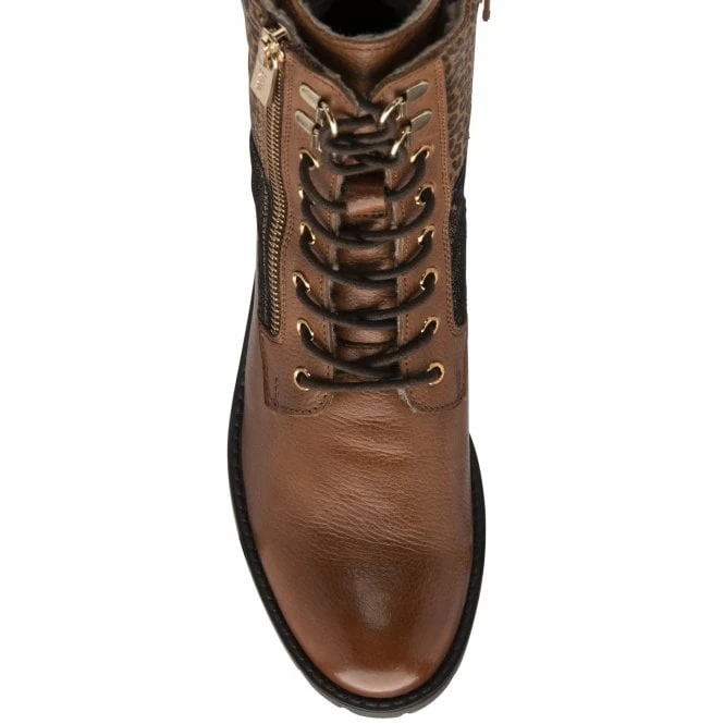 Tan Leather Oklahoma Zip-Up Ankle Boots | Lotus 6 Tan Leather Oklahoma Zip-Up Ankle Boots | Lotus - Image 4