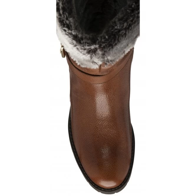 Tan Leather Sarah Mid-Calf Boots | Stressless By Lotus 6 Tan Leather Sarah Mid-Calf Boots | Stressless By Lotus - Image 4