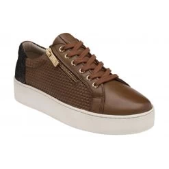 Tan Leather Stroud Casual Trainers | Stressless By Lotus