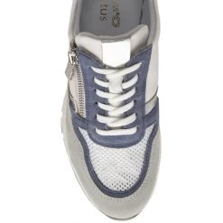 White & Blue Leather Sammie Casual Trainers | Stressless By Lotus 9 White & Blue Leather Sammie Casual Trainers | Stressless By Lotus -Shoe Promotion white blue leather sammie casual trainers stressless by lotus p13728 33080 medium